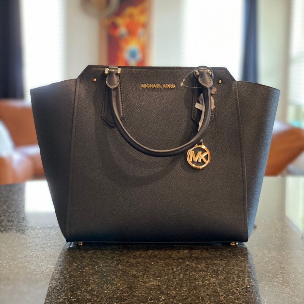 MICHAEL KORS ADMIRAL LG NS TOTE LEATHER
